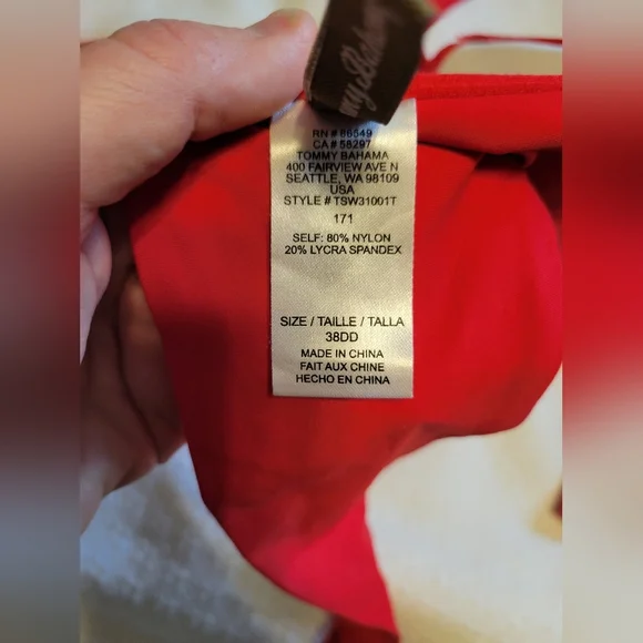 Tommy Bahama Bikini 38DD/XL - Picture 7 of 7